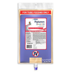 Nestle Healthcare Nutrition Pediatric Tube Feeding Formula Peptamen Junior® 1.5 33.8 oz. Bag Ready to Hang Unflavored Ages 1-13 Years