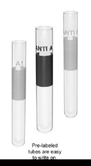 DWK Life Sciences LLC Kimble® Test Tube Round Bottom Plain 10 X 75 mm 3 mL Yellow Without Closure Glass Tube