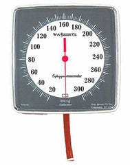 W.A. Baum Freestanding Aneroid Sphygmomanometer with Cuff Roll-By® 2-Tube Mobile Adult Large Cuff