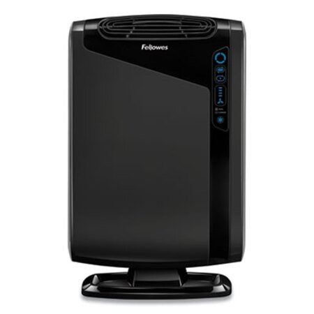 Fellowes® HEPA and Carbon Filtration Air Purifiers, 300-600 sq ft Room Capacity, Black