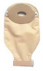 Nu-Hope Laboratories Ostomy Pouch Nu-Flex™ Nu-Comfort™ Two-Piece System 11 Inch Length 1-1/8 to 2 Inch Stoma Drainable Oval B, Deep Convex, Trim To Fit