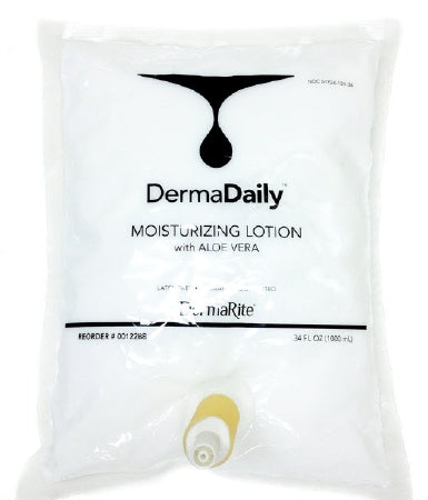 DermaRite Industries Hand and Body Moisturizer DermaDaily® 800 mL Dispenser Refill Bag Scented Lotion