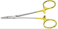 Miltex Neuro Needle Holder 5 Inch Length Straight Smooth Jaw Finger Ring Handle - M-685728-1202 - Each