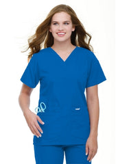 Standard Textile Scrub Shirt 2X-Large Royal Blue