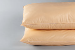 Standard Textile Bed Pillow Sonata 20 X 25 Inch Peach Reusable