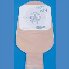 Cymed Colostomy Pouch One-Piece System 11 Inch Length 1-1/2 Inch Stoma Drainable Trim To Fit