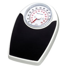 Health O Meter Floor Scale Health O Meter® Dial Display 330 lbs /150 kg Capacity Black / White Analog