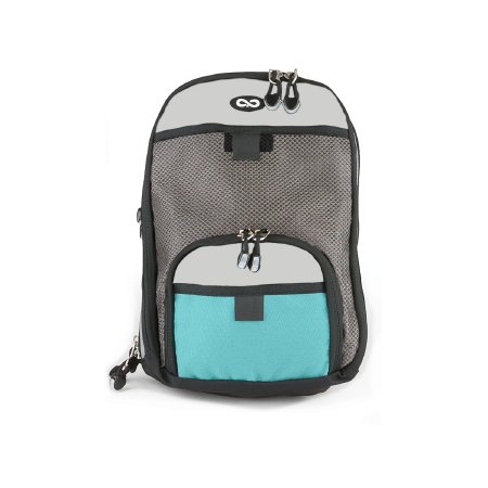 Zevex Mini Backpack EnteraLite® Infinity® Teal, 13 X 8 X 4.5 Inch
