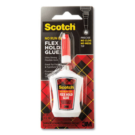 Scotch® Maximum Strength All-Purpose Ultra Strength Adhesive, 0.14 oz, Dries Clear