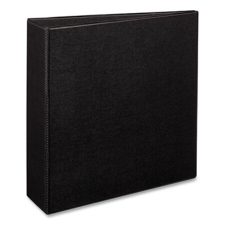 Avery® Durable Non-View Binder with DuraHinge and EZD Rings, 3 Rings, 3" Capacity, 11 x 8.5, Black, (7701)