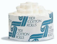 Tidi Products Cotton Dental Roll Tidi® Cotton 1/2 X 1-1/2 Inch Cylindrical NonSterile