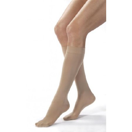 BSN Medical Compression Stocking JOBST® Opaque Knee High Large Natural Closed Toe