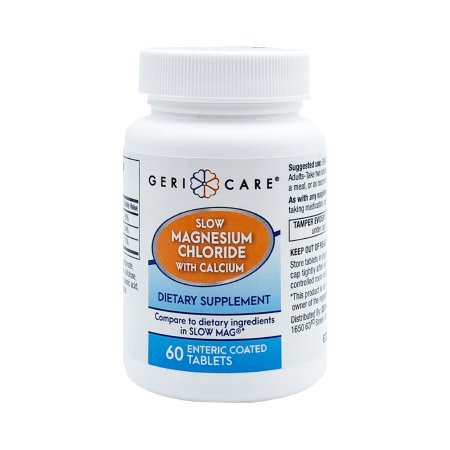 Mineral Supplement Geri-Care Magnesium 140 mg Strength Tablet 60 per Bottle