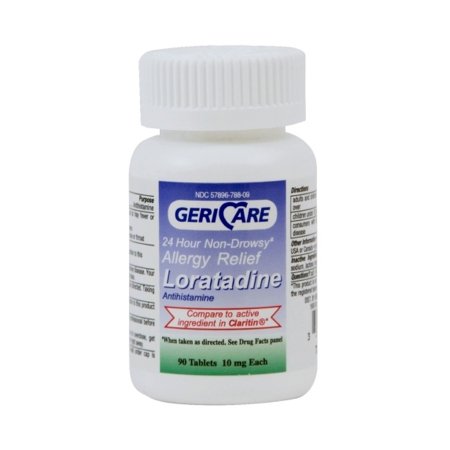 Allergy Relief Geri-Care 10 mg Strength Tablet 90 per Bottle