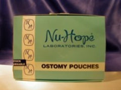 Nu-Hope Laboratories Ostomy Pouch Nu-Flex™ Nu-Comfort™ Two-Piece System 1-1/2 to 2-3/4 Inch Stoma Drainable Oval, Trim to Fit