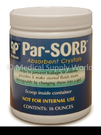 The Parthenon Company Ostomy Absorbent Crystal ParSORB™ 16 oz. - M-690 ...