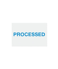 SPS Medical Supply Pre-Printed Label Barkley® Advisory Label White Processed Blue Sterilization Label - M-690527-2583 - Box of 10