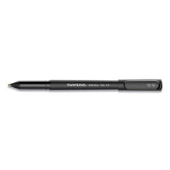 Paper Mate® Write Bros. Ballpoint Pen, Fine 0.8 mm, Black Ink/Barrel, Dozen