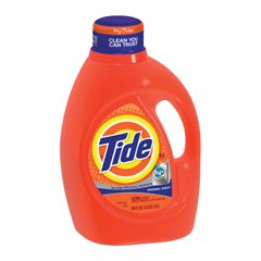 Lagasse Laundry Detergent Tide® HE 92 oz. Bottle Liquid Original Scent - M-691227-4825 - Case of 4