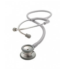 American Diagnostic Corp Classic Stethoscope Adscope® Gray 1-Tube 22 Inch Tube Double-Sided Chestpiece