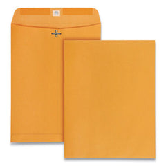 Quality Park™ Clasp Envelope, #97, Square Flap, Clasp/Gummed Closure, 10 x 13, Brown Kraft, 250/Carton