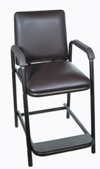 Drive Medical Hip High Chair Drive® Brown Vein Contoured Armrest Steel