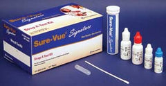 Fisher Scientific Rapid Test Kit Sure-Vue® Infectious Disease Immunoassay Strep A Test Throat Swab Sample 50 Tests