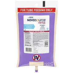 Nestle Healthcare Nutrition Tube Feeding Formula Novasource® Renal 33.8 oz. Bag Ready to Hang Unflavored Adult