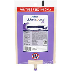 Nestle Healthcare Nutrition Tube Feeding Formula Diabetisource® AC 33.8 oz. Bag Ready to Hang Unflavored Adult
