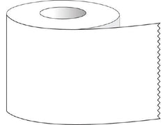 Shamrock Scientific Blank Label Tape Multipurpose Label White 1 X 500 Inch - M-693871-1843 - Roll of 1