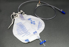Amsino International Urinary Drain Bag AMSure® Anti-Reflux Valve Sterile Fluid Path 2000 mL Vinyl