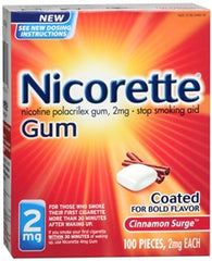 Glaxo Smith Kline Stop Smoking Aid Nicorette® 2 mg Strength Gum