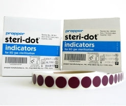 Propper Manufacturing steri-dot® Sterilization Chemical Indicator Strip EO Gas 9/16 Inch