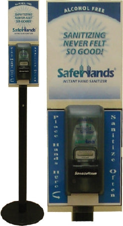 Safehands Alcohol-Free Hand Sanitizer safeHands® 1,000 mL BZK (Benzalkonium Chloride) Foaming Dispenser Refill Bottle