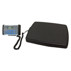 Health O Meter Floor Scale Health O Meter® Digital LCD Display 500 lbs/ 220 kg Capacity Black AC Adapter / Battery Operated