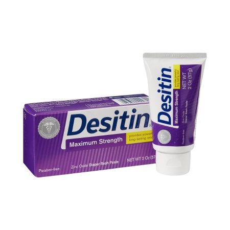 Johnson & Johnson Consumer Diaper Rash Treatment Desitin® 2 oz. Tube Unscented Paste