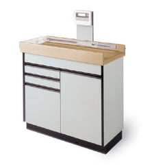 Hausmann Industries Pediatric Exam Table with Scale 4945 Series Fixed Height 40 lbs. Weight Capacity