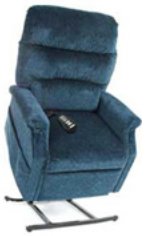Pride Health Care Lift Recliner Classic Collection Wine Vinyl No Caster