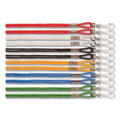 Champion Sports Lanyard, J-Hook Style, 20" Long, Assorted Colors, 12/Pack