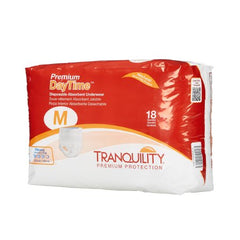 Principle Business Enterprises Unisex Adult Absorbent Underwear Tranquility® Premium DayTime™ Pull On with Tear Away Seams Medium Disposable Heavy Absorbency - M-695735-3938 - Case of 72