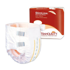 Principle Business Enterprises Unisex Youth Incontinence Brief Tranquility® Slimline® Junior Disposable Heavy Absorbency - M-695739-2620 - Bag of 12