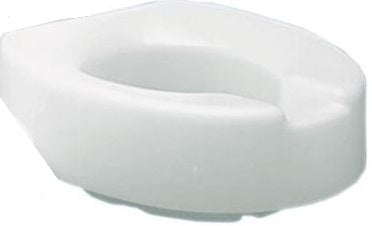 Alimed Raised Toilet Seat Tall-Ette® II 4 Inch Height White 250 lbs. Weight Capacity