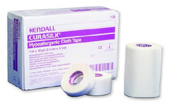 Cardinal Medical Tape Kendall™ Hypoallergenic Silk-Like Cloth 1 Inch X 10 Yard White NonSterile