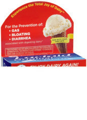 Johnson & Johnson Consumer Dietary Supplement Lactaid® Original Lactase Enzyme 3300 IU Strength Caplet 120 per Box Unflavored