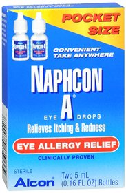 Alcon Allergy Eye Relief Naphcon A® 0.17 oz. Eye Drops