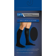 Scott Specialties Compression Socks QCS Knee High Small / Medium Black Closed Toe