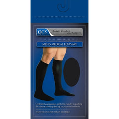 Scott Specialties Compression Socks QCS Knee High X-Large Black Closed Toe