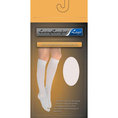 Scott Specialties Anti-embolism Stocking Loving Comfort® Knee High X-Large / Regular White Inspection Toe
