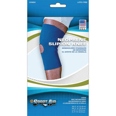 Scott Specialties Knee Sleeve Sport-Aid™ Large Pull-On 15 to 17 Inch Knee Circumference 12-1/2 Inch Length Left or Right Knee