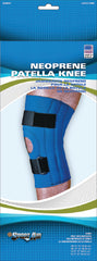 Scott Specialties Knee Sleeve Sport-Aid™ Large Pull-On / D-Ring / Hook and Loop Strap Closure 15 to 17 Inch Knee Circumference 12-1/2 Inch Length Left or Right Knee